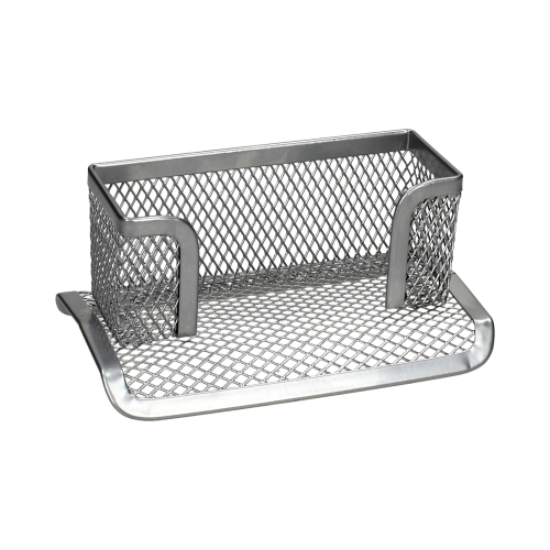 Pojemnik na wizytówki siatka srebrny Z3327 Net