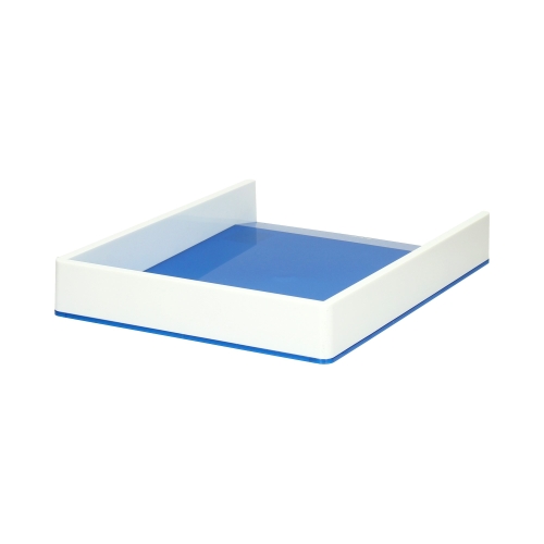 Półka dokumenty A4 biało/niebieska Wow Leitz