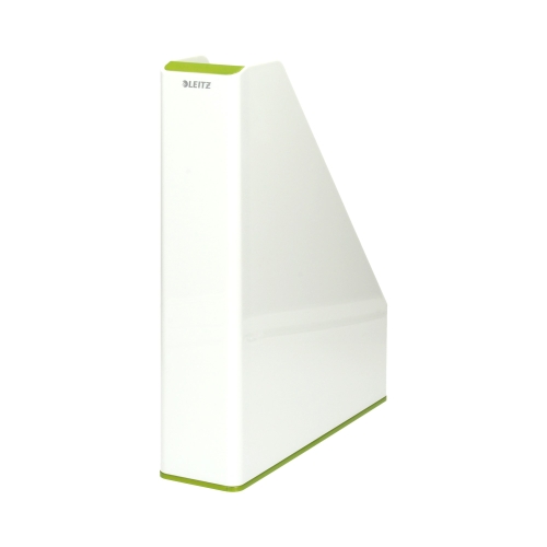 Pojemnik na czasopisma 73x318x272 biało/zielony Wow Leitz