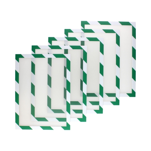 Ramka magnetyczna A4 zielono/biała Security -5 szt. w opak. 4945131