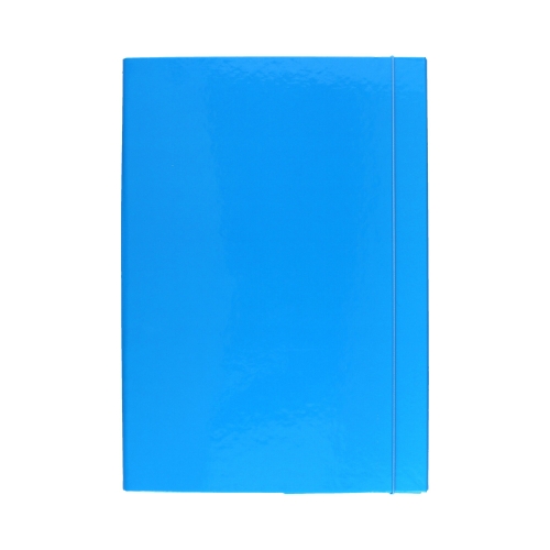 Teczka skrzydłowa gumka niebieska 20mm Barbara