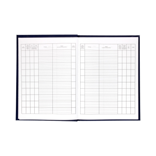 Książka korespondencyjna A4/96 granat Barbara