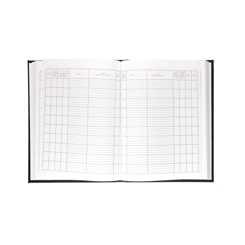 Książka korespondencyjna A4/300 zielona Barbara