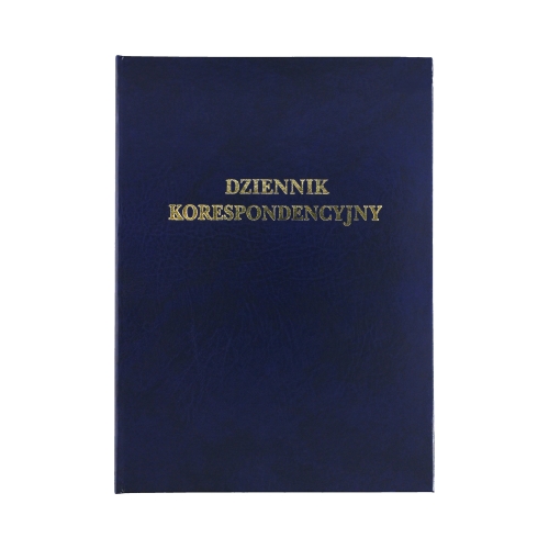 Książka korespondencyjna A4/192 granat Barbara