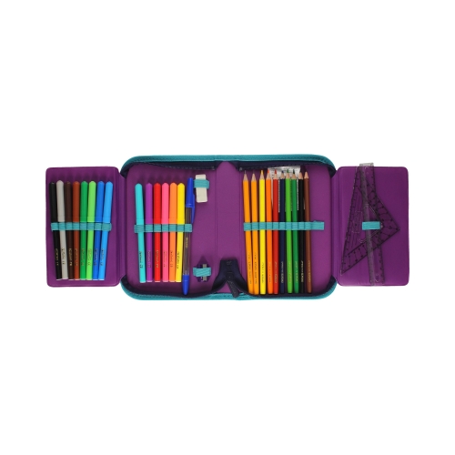 Piórnik 31części Dolphin Herlitz