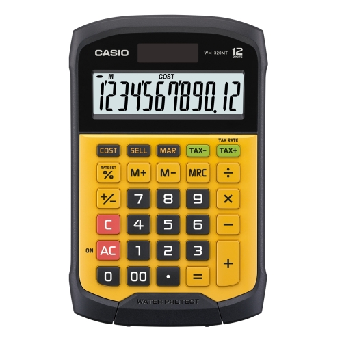 Kalkulator 12 pozycyjny wodoszczelny WM320 Casio