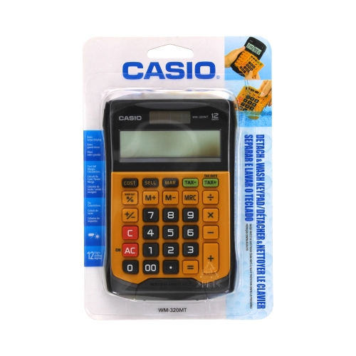 Kalkulator 12 pozycyjny wodoszczelny WM320 Casio