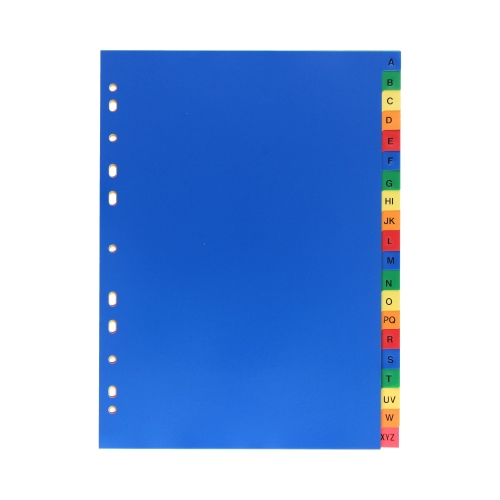 Przekładki A4 A-Z PP DRect