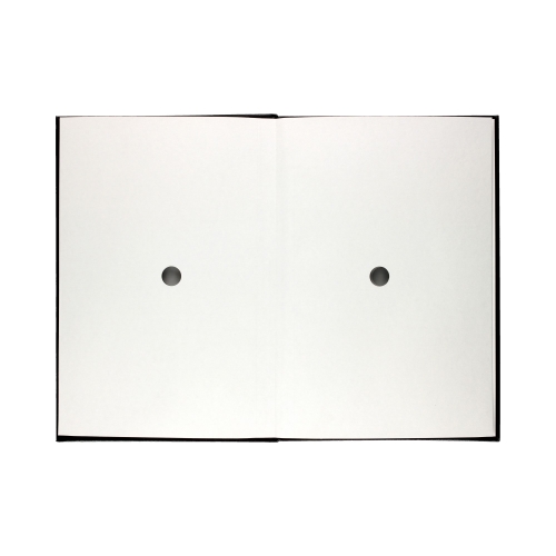 Książka podpis 8k czarna harmonijkowa Barbara