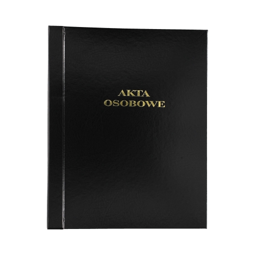 Teczka akta osobowe czarna Barbara