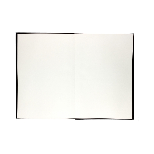 Książka podpis 20k czarna harmonijkowa bez otworów Barbara