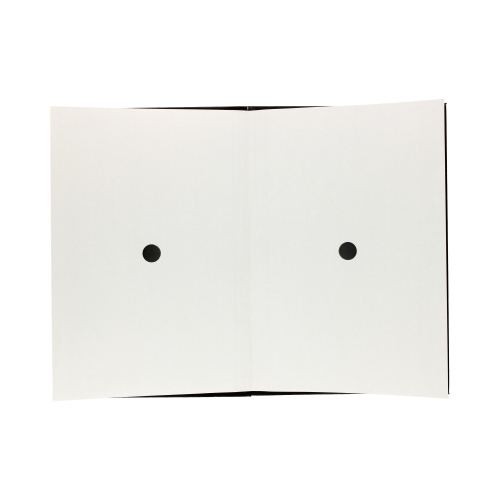 Książka podpis 8k czarna harmonijkowa z okienkiem Barbara