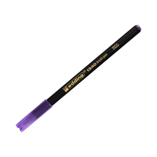 Pisak pędzelkowy fioletowy Edding E1340