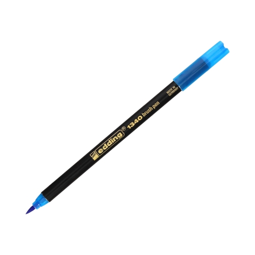 Pisak pędzelkowy jasnoniebieski Edding E1340