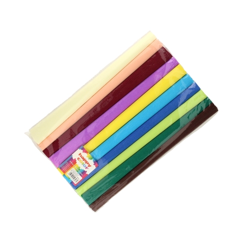 Bibuła marszczona mix/C 25x200/10 Happy Color HA36402521