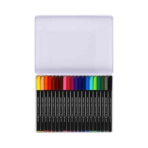 Pisaki artystyczne 20kol opak. metalowe Edding 1200/20S