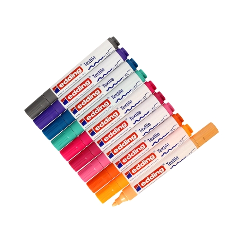 Markery do tkanin 2.0-3.0mm 10kol Trend Edding 4500
