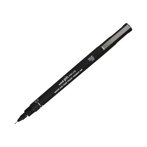 Cienkopis kreślarski 0.3 czarny UNI PIN200