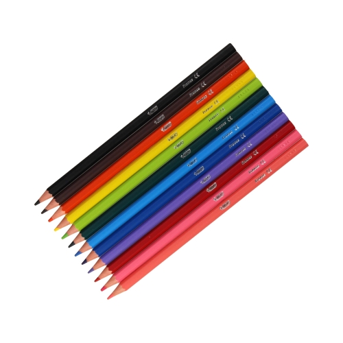 Kredki ołówkowe 12kol Tropicolor