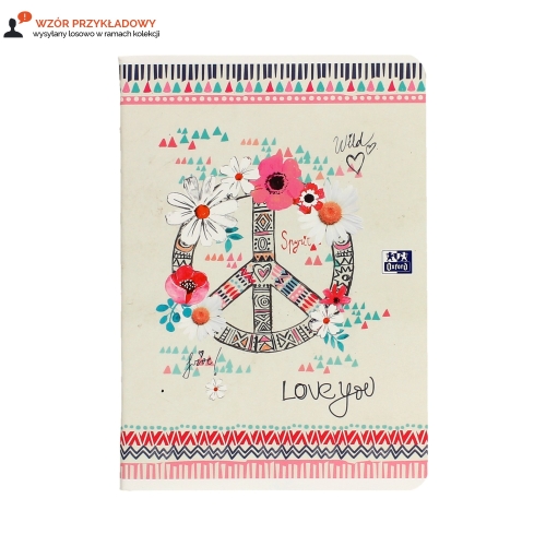 Zeszyt A5/60 linia Boho Oxford 400114801