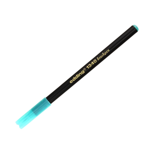 Pisak pędzelkowy turkusowy Edding E1340