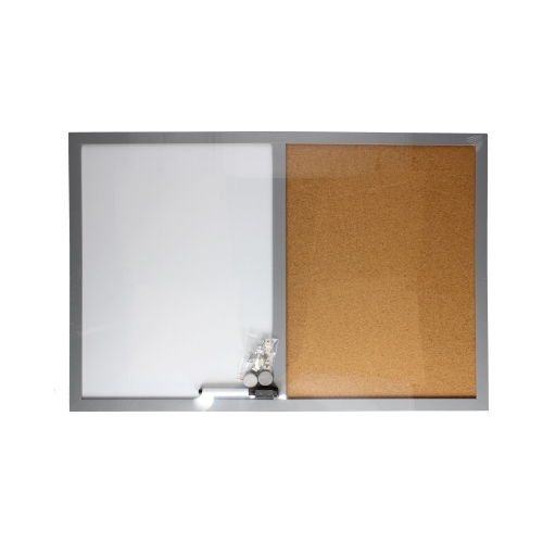 Tablica suchościeralno-magnetycza-korkowa 60x40