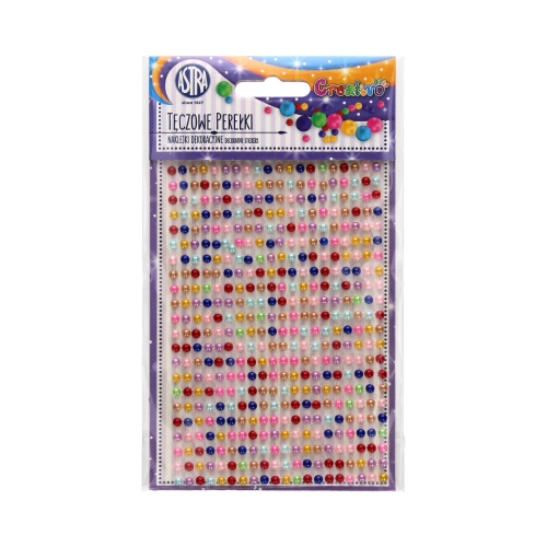 Naklejki dekoracyjne Tęczowe Perełki Astra 335118012