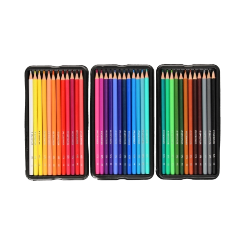 Kredki ołówkowe 36kol met. opak Staedtler S175