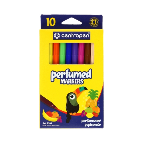 Flamastry perfumowane 10 kol Centropen 2589