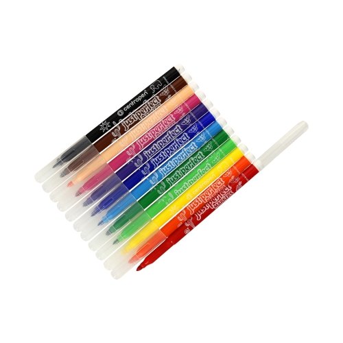 Flamastry spieralne 12kol Perfect Dry Centropen