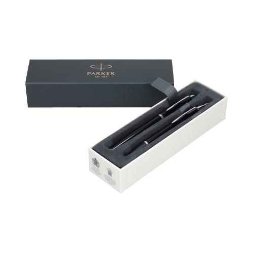 Zestaw Parker IM pióro wieczne + długopis czarny CT 2093215