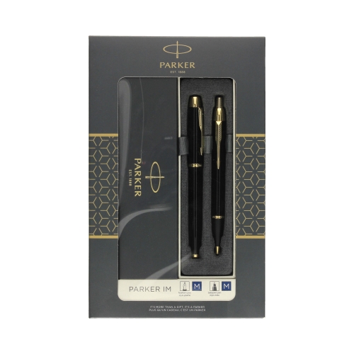 Zestaw Parker IM pióro wieczne + długopis czarny GT 2093216