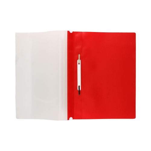 Skoroszyt wpinany czerwony (10) Esselte