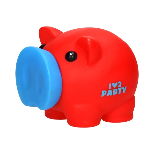 Skarbonka Świnka I Love 2 Party czerwona 882313