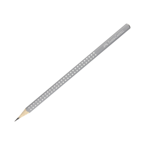 Ołówek zwykły Sparkle pearl szary Faber Castell 118202