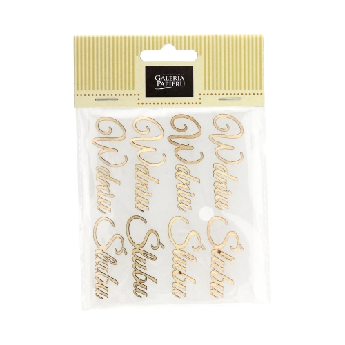 Ozdoby drewniane napis w Dniu Ślubu (4)