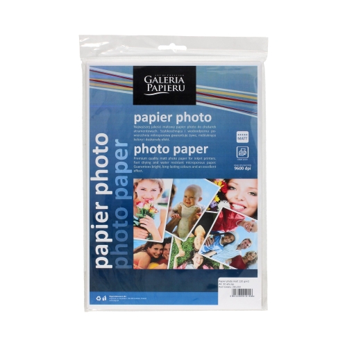 Papier fotograficzny A4 120g/m2 matowy Galeria Papieru - 50ark.