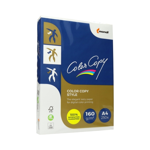 Papier ksero A4 160g satynowy ecru Color Copy Style (250)