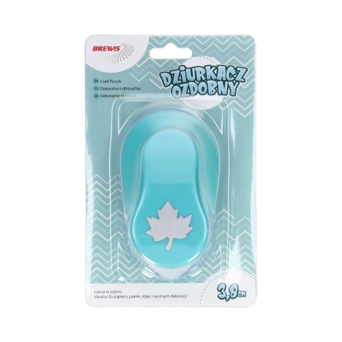 Dziurkacz ozdobny 3.8cm Liść D38-04