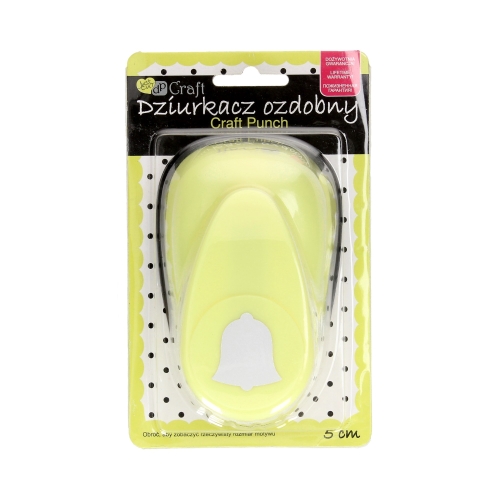Dziurkacz ozdobny 5cm Dzwonek