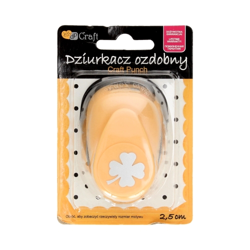 Dziurkacz ozdobny 2.5cm Koniczyna 3