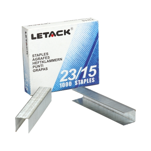 Zszywki 23/15 cynkowe Letack