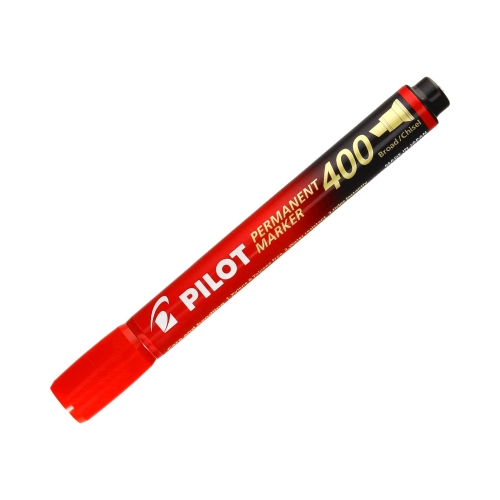 Marker permanentny czerwony ścięty Pilot SCA-400
