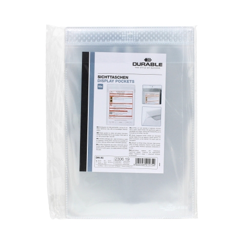 Obwoluta A5 z klapką do zawieszenia (10) Durable