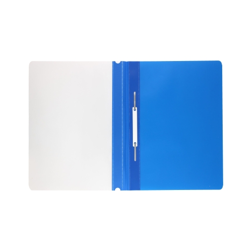 Skoroszyt sztywny/perfora A4/PCV niebieski Biurfol. SH-01