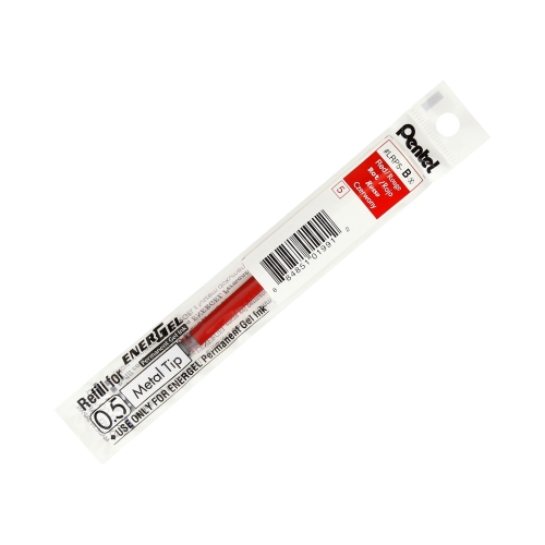 Wkład pióro kulkowe czerwony 0.5mm Energel BLP75