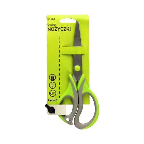 Nożyczki 21cm gumowy uchwyt Grand GR-5825