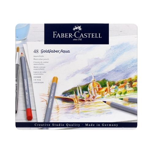 Kredki akwarelowe 48kol opak. metalowe Gold Faber Faber Castell