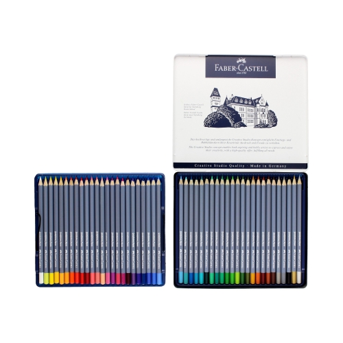 Kredki akwarelowe 48kol opak. metalowe Gold Faber Faber Castell