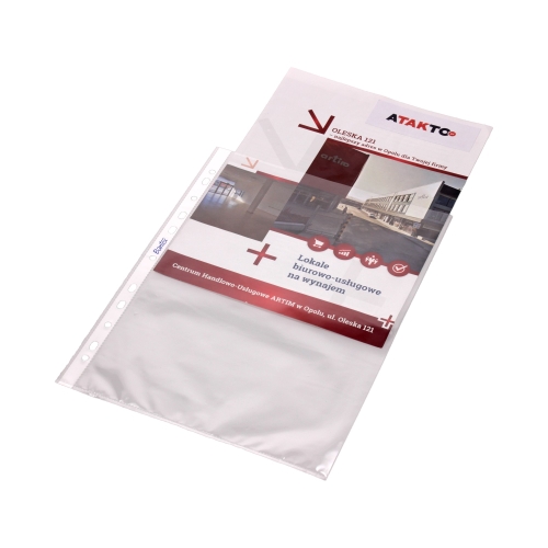 Koszulka krystaliczna A4 45mic Bantex